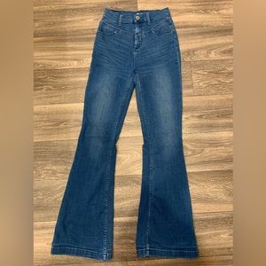 BDG high waist flare leg jeans.  Size: 27.